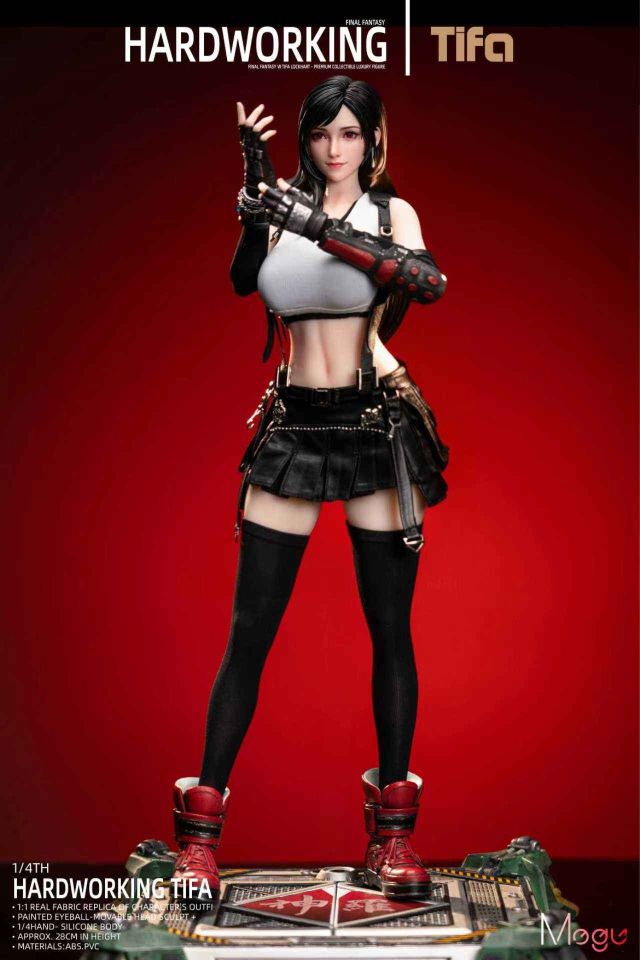[Pre-Order] Mogun: Hardworking Tifa Lockhart 1/4 Scale Action Figure